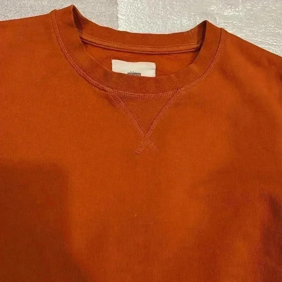 ❤️Clearance ❤️[S]Minimum Orange  Men SweatShirt - Picture 5 of 6
